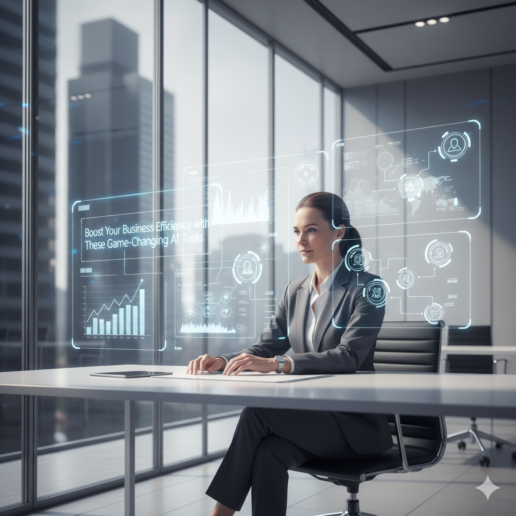 Boost Your Business Efficiency with These Game-Changing AI Tools.