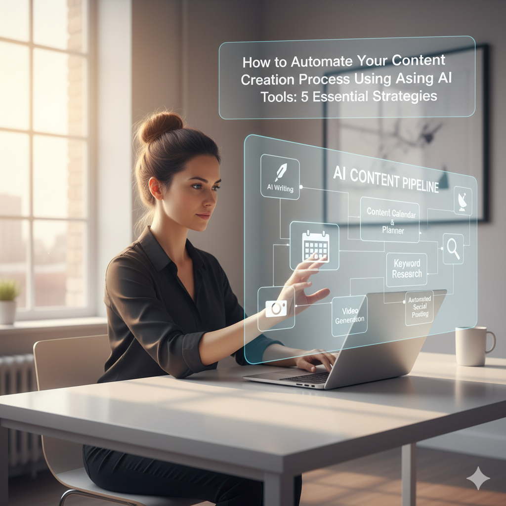 How to Automate Your Content Creation Process Using AI Tools: 5 Essential Strategies