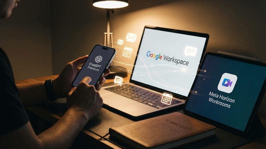 Google, Meta, ChatGPT Premium: Is AI Truly Revolutionizing Your Daily Productivity & Communication (and At What Cost)?